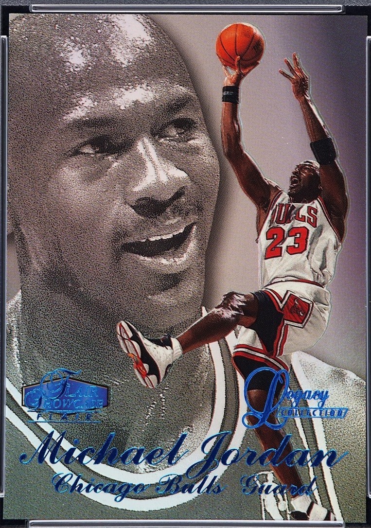 1997-98 Flair Showcase - Michael Jordan #1 Legacy Collection Row 3