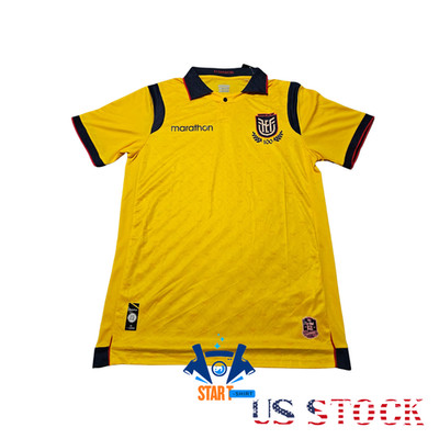Ecuador National Soccer Team Yellow Jersey Centenario 2025-2026