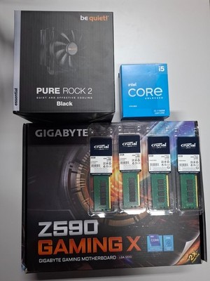 128GB RAM + Z590 Bundle i5-11600K + Kühler Gaming / Server NEU unbenutzt in OVP