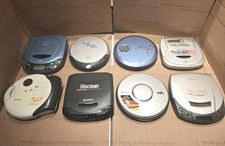 Portable CD Player Lot Discman Walkman Sony S2 AIWA Durabrand PARTS Only Lot 8