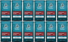 Caribou Coffee Mahogany Blend Ground Coffee Medium Roast, 12 Bags, DEC/2026