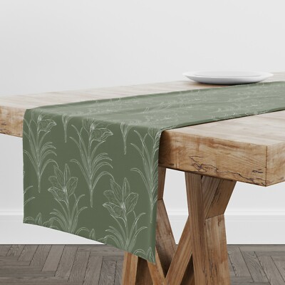 Tischläufer Krokus | Einzigartiges Design Tischdekor | Made in EU