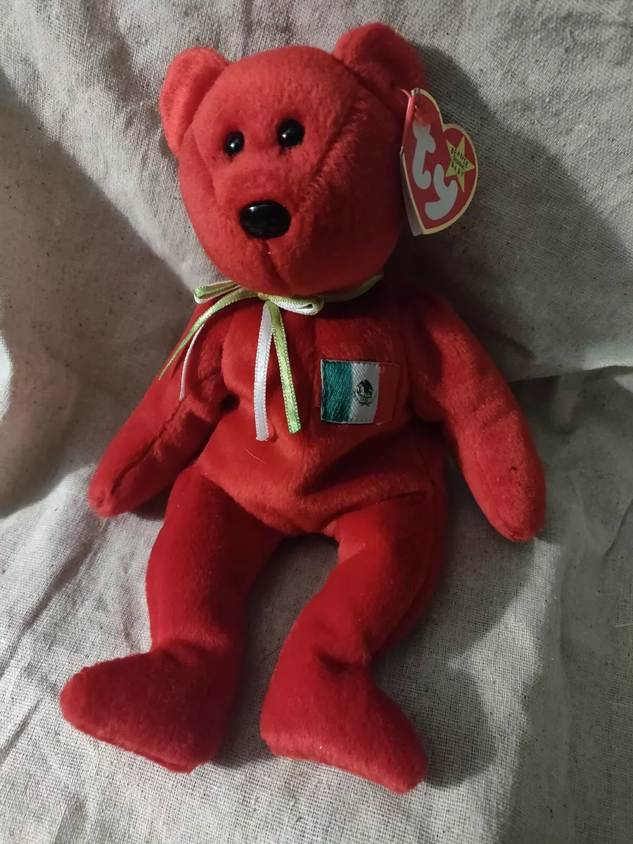 Red mexican beanie baby sale