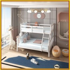 Wooden Bunk Bed – Space-Saving & Durable | Dual & Triple-Level Options Available