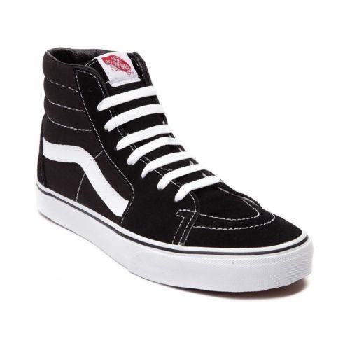 vans sk8 black black