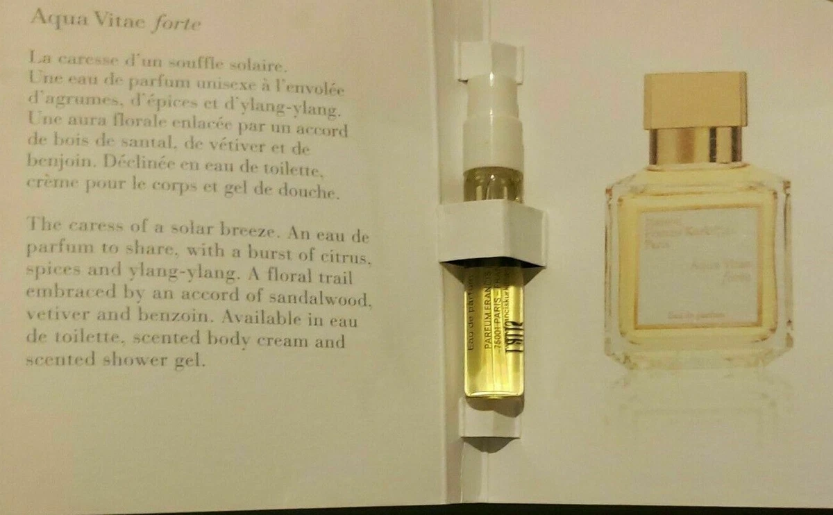 Maison francis kurkdjian aqua online vitae scented shower cream
