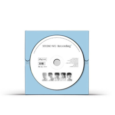 ONEWE [STUDIO WE RECORDING #3] 3rd Demo Album CD+POSTER+Photo Book+3 Card SEALED