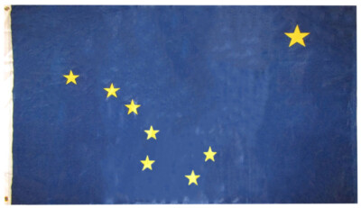 Bandiera Dell'alaska Bandiera Dettagliata Su Sfondo Bianco Illustrazione Vettoriale 49475792 - Foto 4