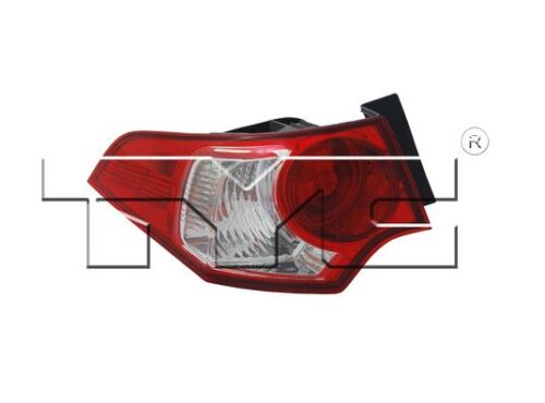 TYC NSF Left Side Tail Light Assy for Acura TSX 2009-2010 Models - Picture 1 of 3