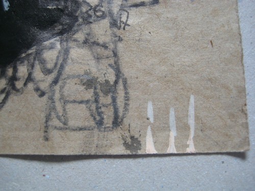 Norbert Fleischer Maler Original Zeichnung Kunstwerk Unikat Einzelstück signiert - Picture 2 of 7