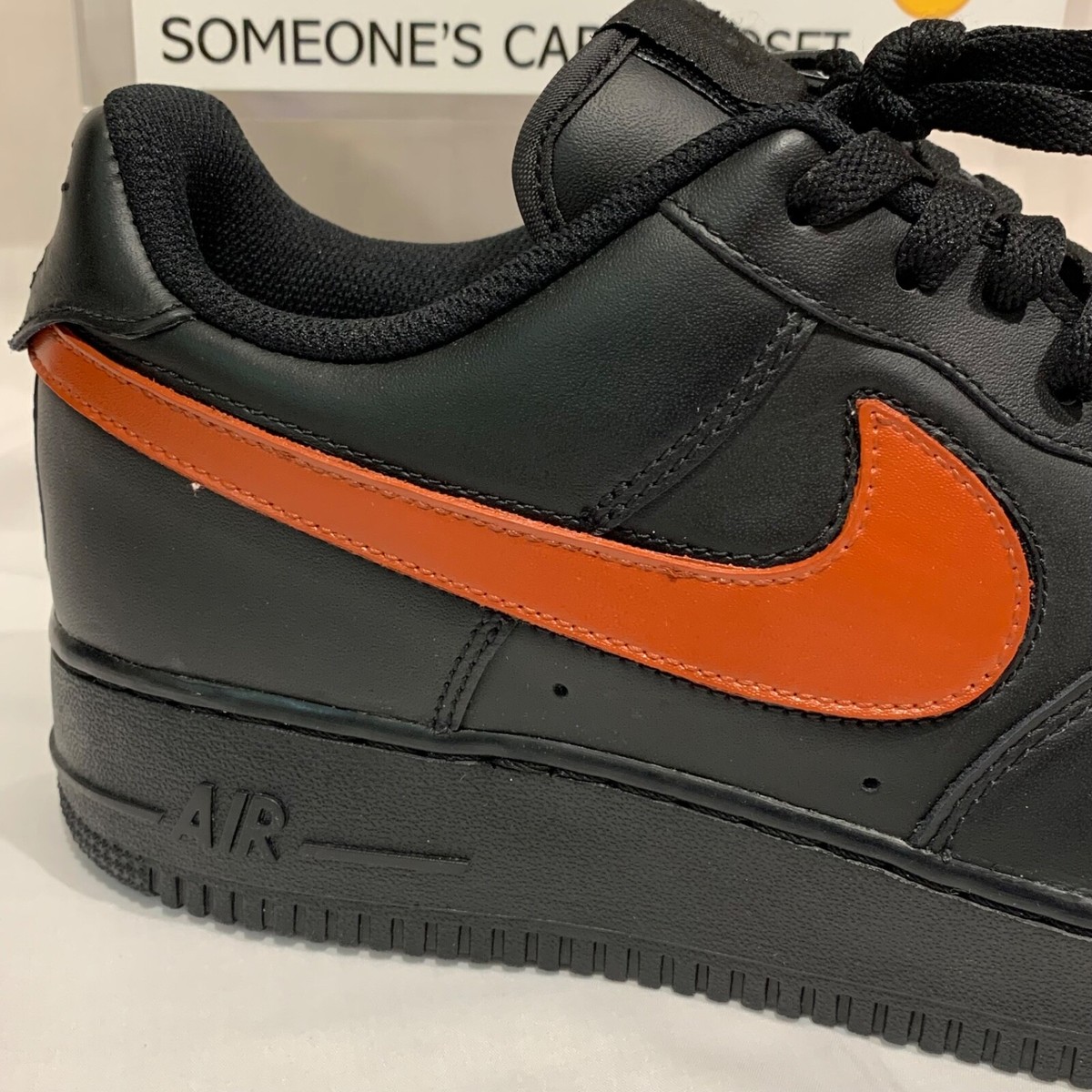 nike air force 1 brick black