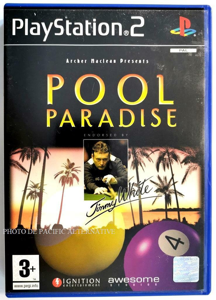 Import UK - jeu Archer Maclean POOL PARADISE pour playstation 2 PS2 game ENGLISH