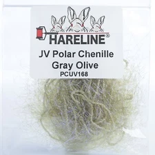 Hareline UV Polar Chenille - Gray Olive