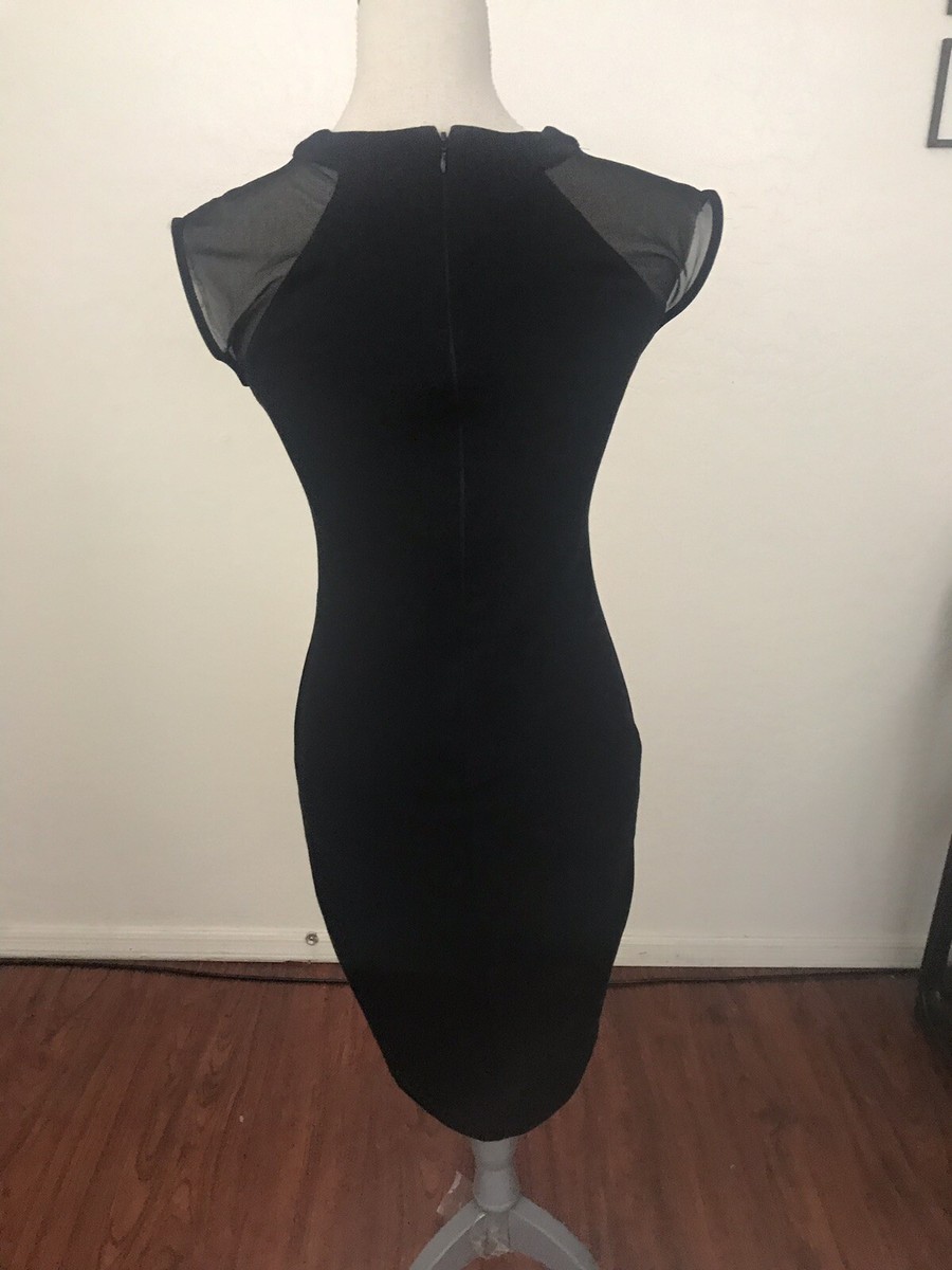 mesh deep v dress Mesh Maxi Split Dress with Hollow Deep V-Neckline