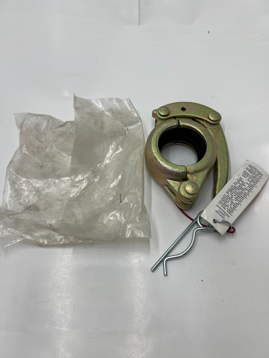 Snap Joint Coupling Opening Grooved Quick Release 2