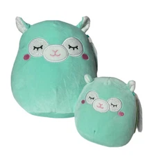 SQUISHMALLOW 8” & 5” Miley The Llama *WITH ERRORS *TAG MISPRINT ! EASTER