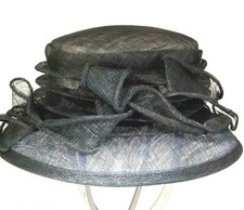 BLUE STRAW CEREMONY HAT ART.5033