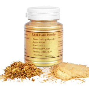 HomeHere Gold Luster Dust Edible Cake Gold Dust, 1oz | eBay