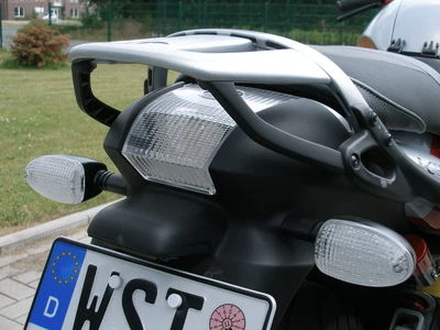 Feu arrière LED Heckleuchte blanc BMW R 1150 R Rockster Clear Tail Light - Photo 1/2
