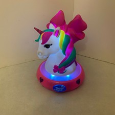 jojo siwa unicorn night light girls room decor accessory