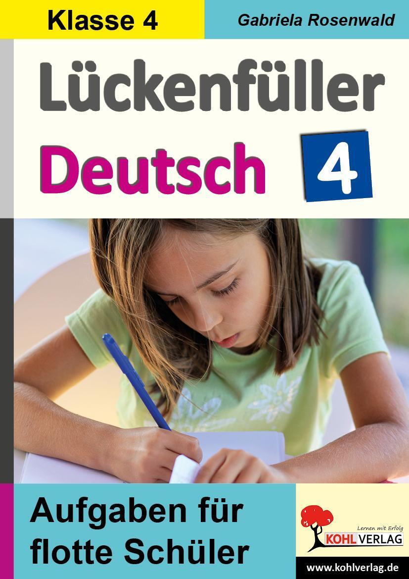 Thumbnail - Gabriela Rosenwald | Lückenfüller Deutsch / Klasse 4 | Taschenbuch |