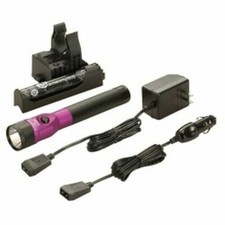 Streamlight 75648 Stinger LED Bright Rechargeable Handheld Flashlight - Purple