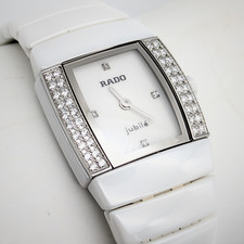 Rado Sintra Jubile Diastar Damen Armbanduhr Diamantverzierung Weiß