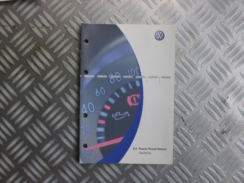 VW Passat Nachtrag 242552ZPA00 VW Passat Variant 1.6 3BG/3BL/3BS