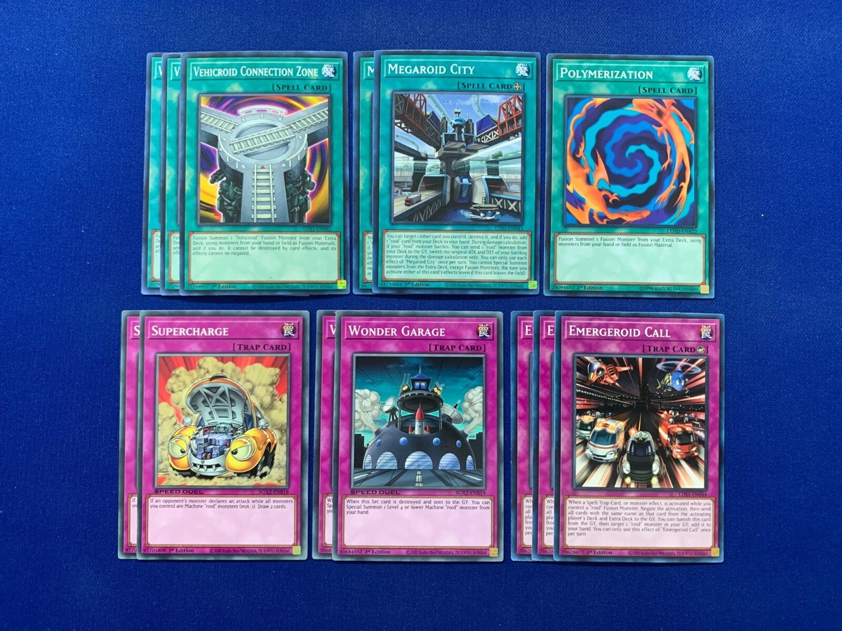 Yu-Gi-Oh! GX - Syrus Truesdale's Complete roid & Super Vehicroid Fusion Deck