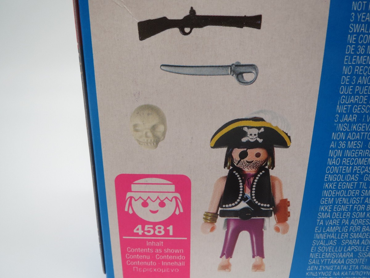 Playmobil Vintage 4511 - City Life Amiral & Bateau - Set Complet 1994 - Occasion