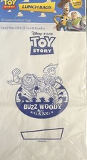 Toy Story Lunch Bags 20 Ct Buzz Lightyear & Woody