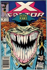 X-Factor #30 Mutant Police Marvel Comic Book 1988 NEWSTAND EDITION BOARD/SLEEVE