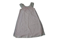 Vtg. Miss Elaine Nightgown Nightie Nylon with Chiffon Layer Size Small Pink