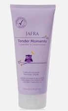 JAFRA TENDER MOMENTS LAVENDER CHAMOMILE COMFORTING BABY MASSAGE CREAM 6.7 OZ