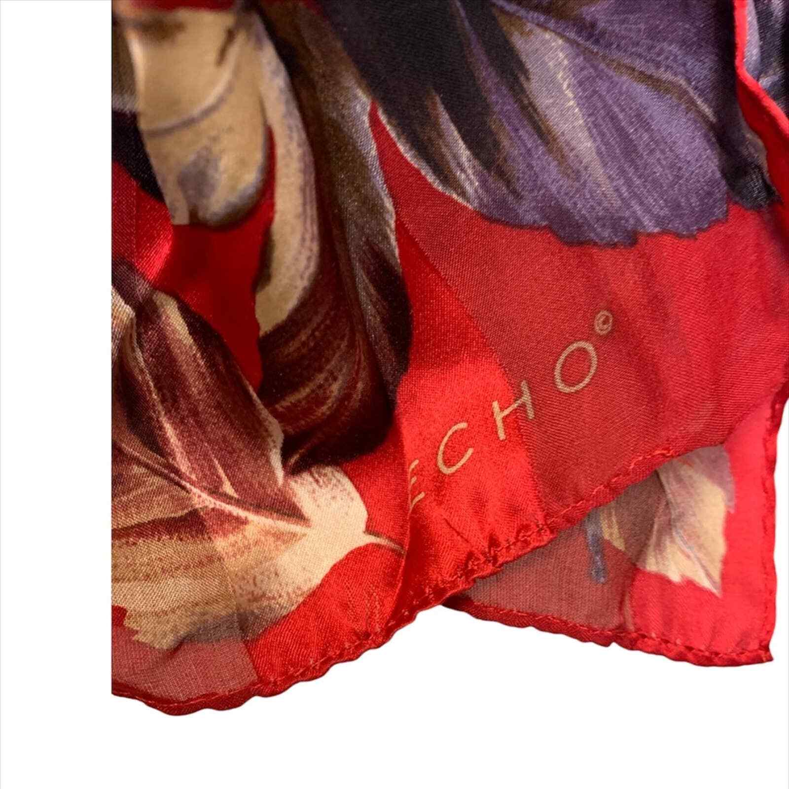 Echo Printed Scarf - image 3
