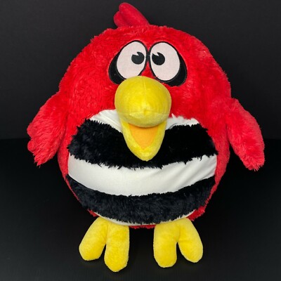 Jay At Play Koo Koo Angry Birds Plush Microbead Nylon 12'' Stuffed Animal Pillow