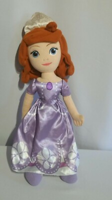 Disney Princess Sofia The First Plush Doll Size 26 Inches Pre Owned Ebay
