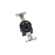 Bryant Straight Blade Receptacle Single 2-Pole 3-Wire Grounding 15A 250V 5661