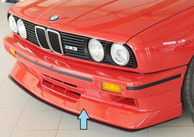 Rieger Spoilerlippe Spoiler Lippe passend für BMW M3 E30 00038003 ABS-Kunststoff