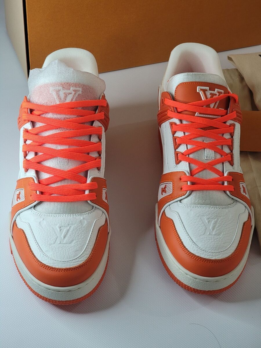 Virgil Abloh Louis Vuitton Sneaker Orange