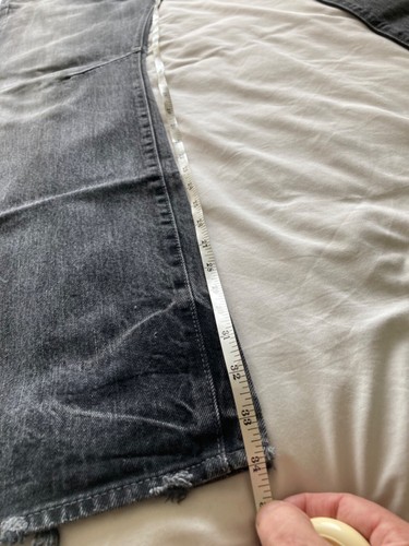 Rare PRPS P37 P11A distressed black/grey faded jeans made in Japan Size 35wx34l - Picture 16 of 18