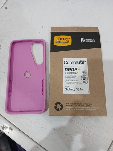 Coque OtterBox Commuter Series Drop + Samsung Galaxy S24 + - Run Wildflower (rose) - Photo 3 sur 6