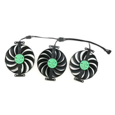 For ASUS RTX3090 3080 3070 3060 ROG STRIX Raptor GPU Cooler Fan T129215SU 3pcs