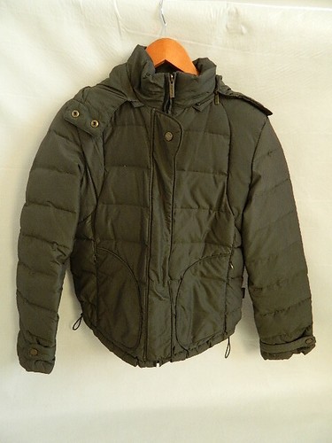 Womens Calvin Klein Gray Duck Down 