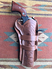 Fits Ruger Single Six Single Nine Wrangler 6.5" Western Leather Holster Floral