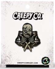 NEW Creepy Co. BURNED GROUNDSKEEPER Classic Horror 1.5in Enamel PIN Lapel Flare