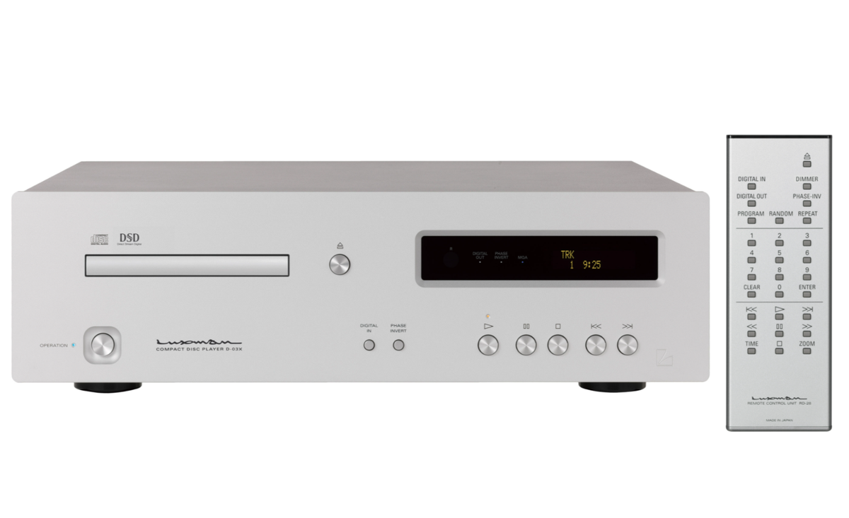LUXMAN D-03X CD player MQA-CD/MQA file compatible shipping from