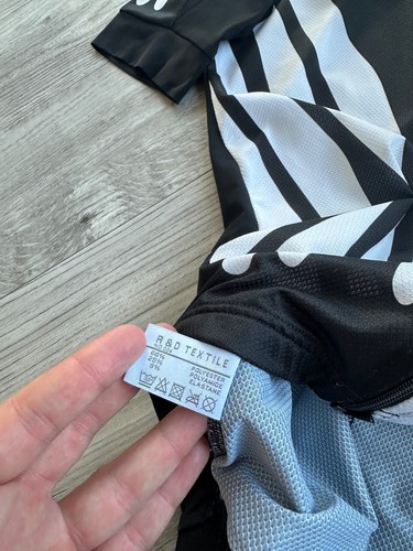 Assos men's black/white cycling equipment jersey Size: L - Picture 9 of 13