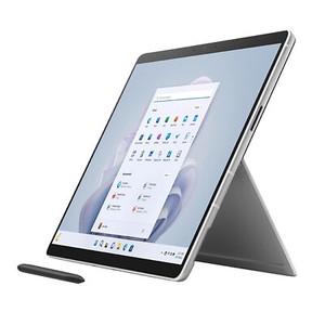 MICROSOFT Surface Pro 9, 2-in-1 Tablet mit 13 Zoll Display, 256 GB SSD, Platin