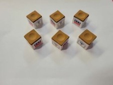 Silver Cup Billiard Chalk - 6 pack Copper 